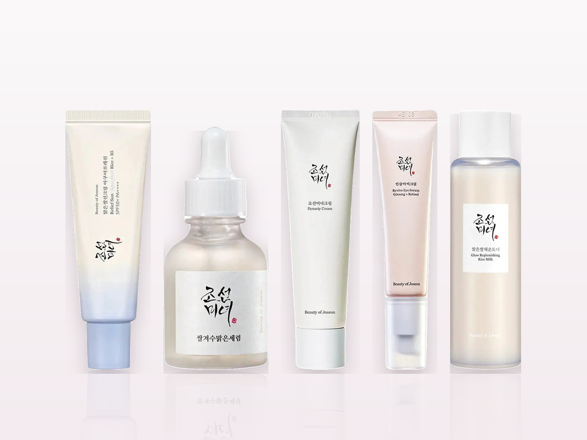 Sélection K-Beauty Beauty of Joseon : Relief Sun, Glow Deep Serum, crème Dynasty, sérum yeux, lait au riz