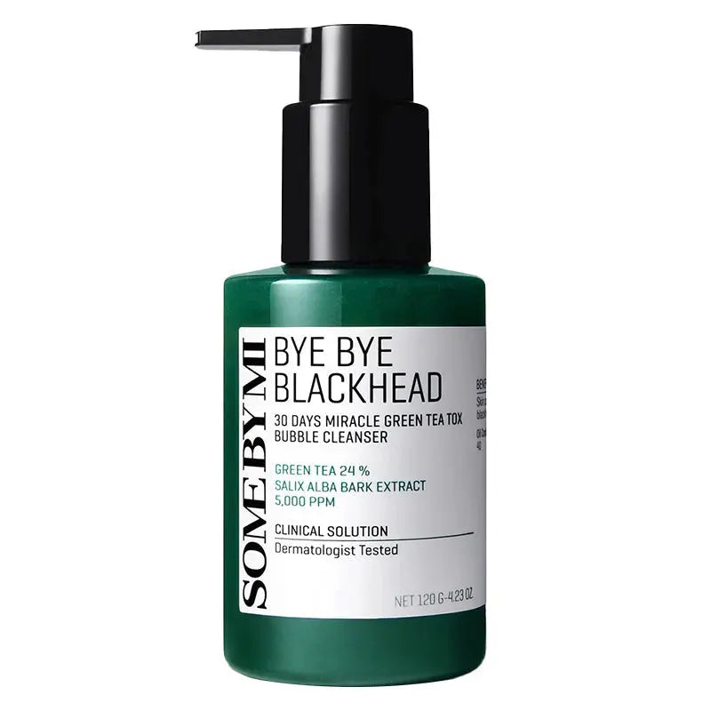 Nettoyant moussant SOME BY MI Bye Bye Blackhead au thé vert, 120 g