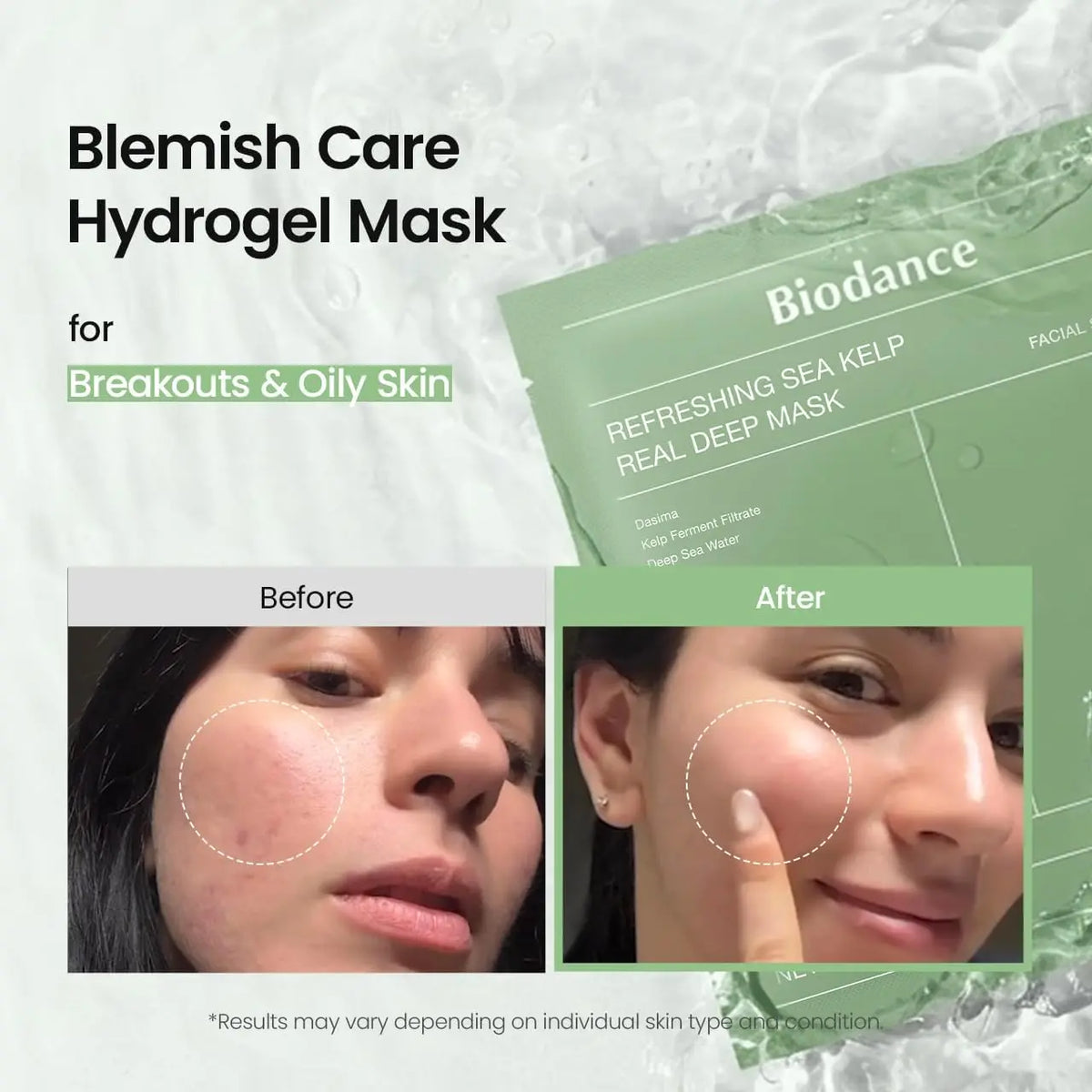 Refreshing Sea kelp Real Deep Mask Biodance