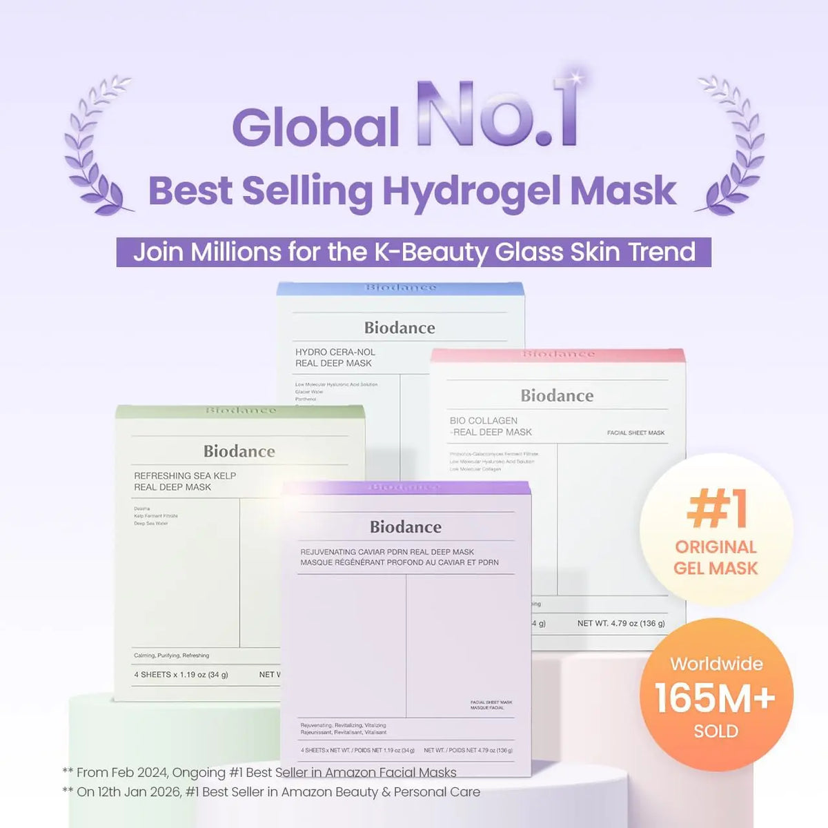 Rejuvenating Caviar PDRN Real Deep Mask Biodance