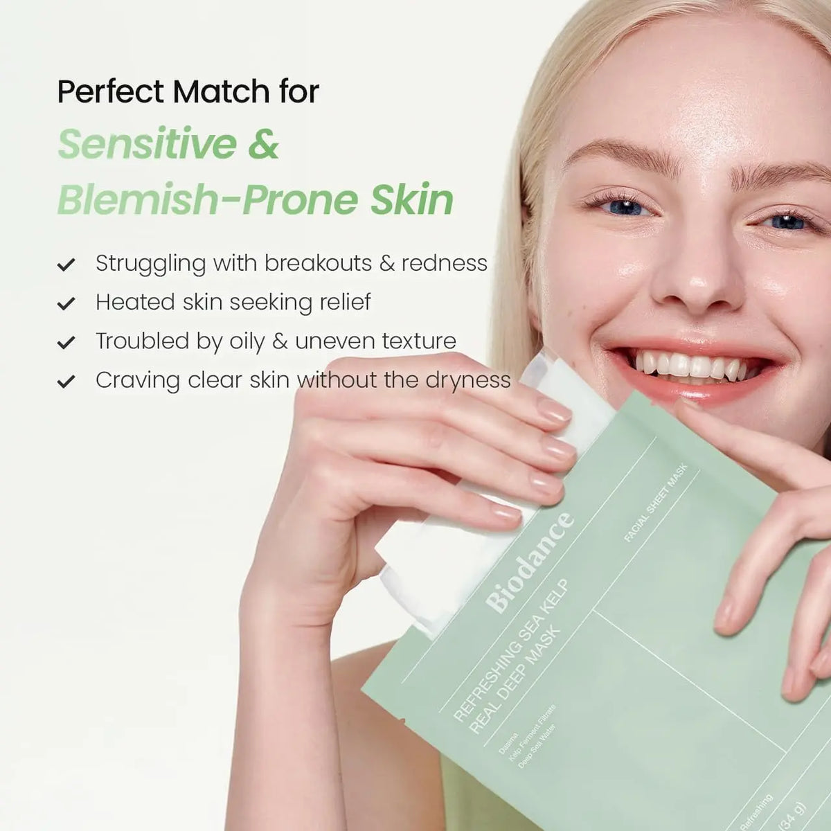 Refreshing Sea kelp Real Deep Mask Biodance