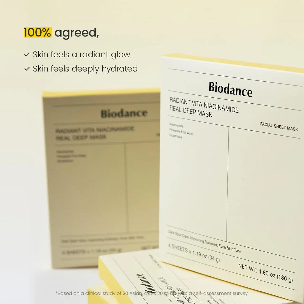 Radiant Vita Niacinamide Real Deep Mask Biodance