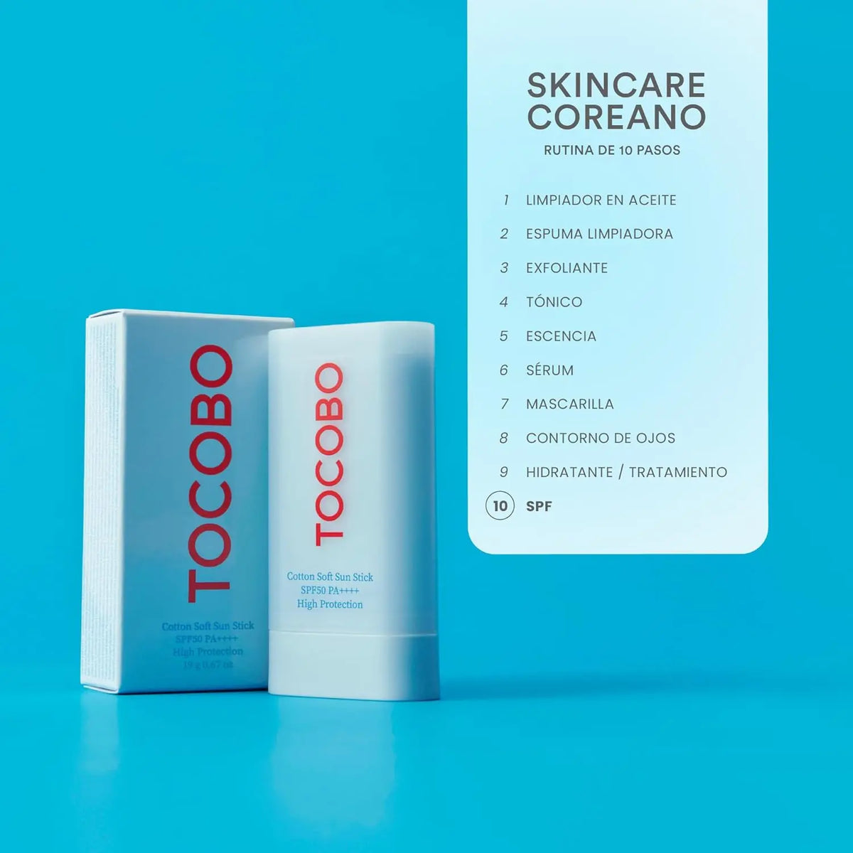 Cotton Soft Sun Stick SPF50+ PA++++ Tocobo