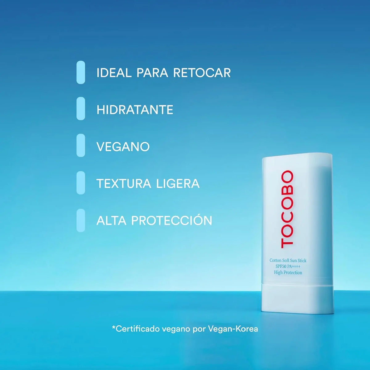 Cotton Soft Sun Stick SPF50+ PA++++ Tocobo