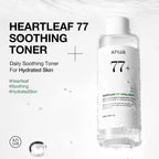 Heartleaf 77% Soothing toner 250ml Anua