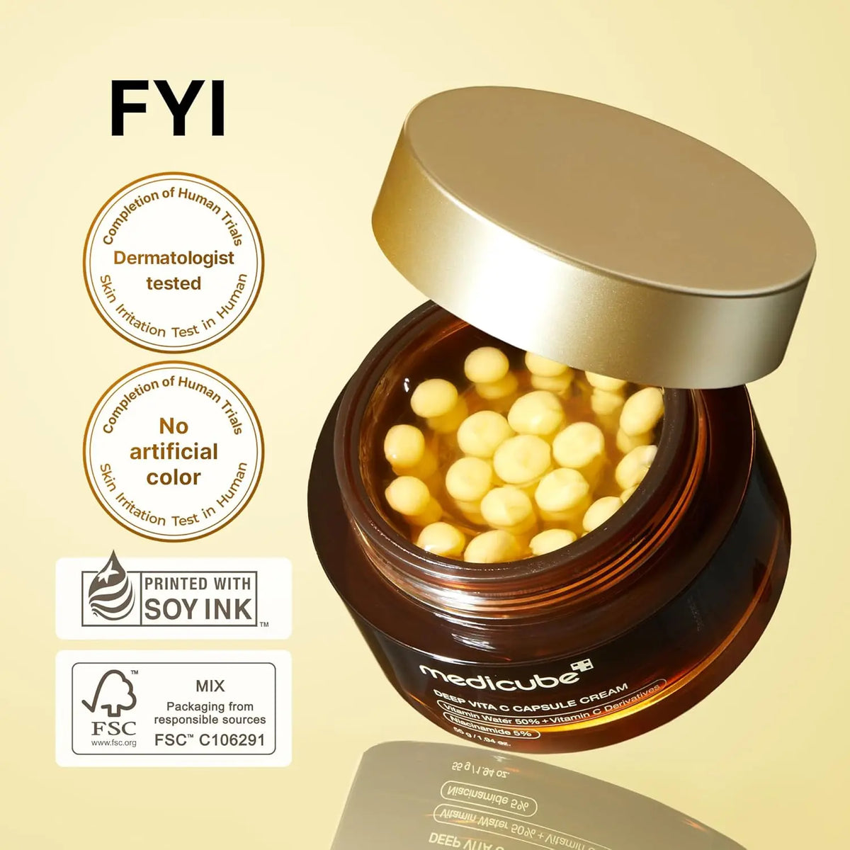 Deep vita C Capsule Cream 55g Medicube