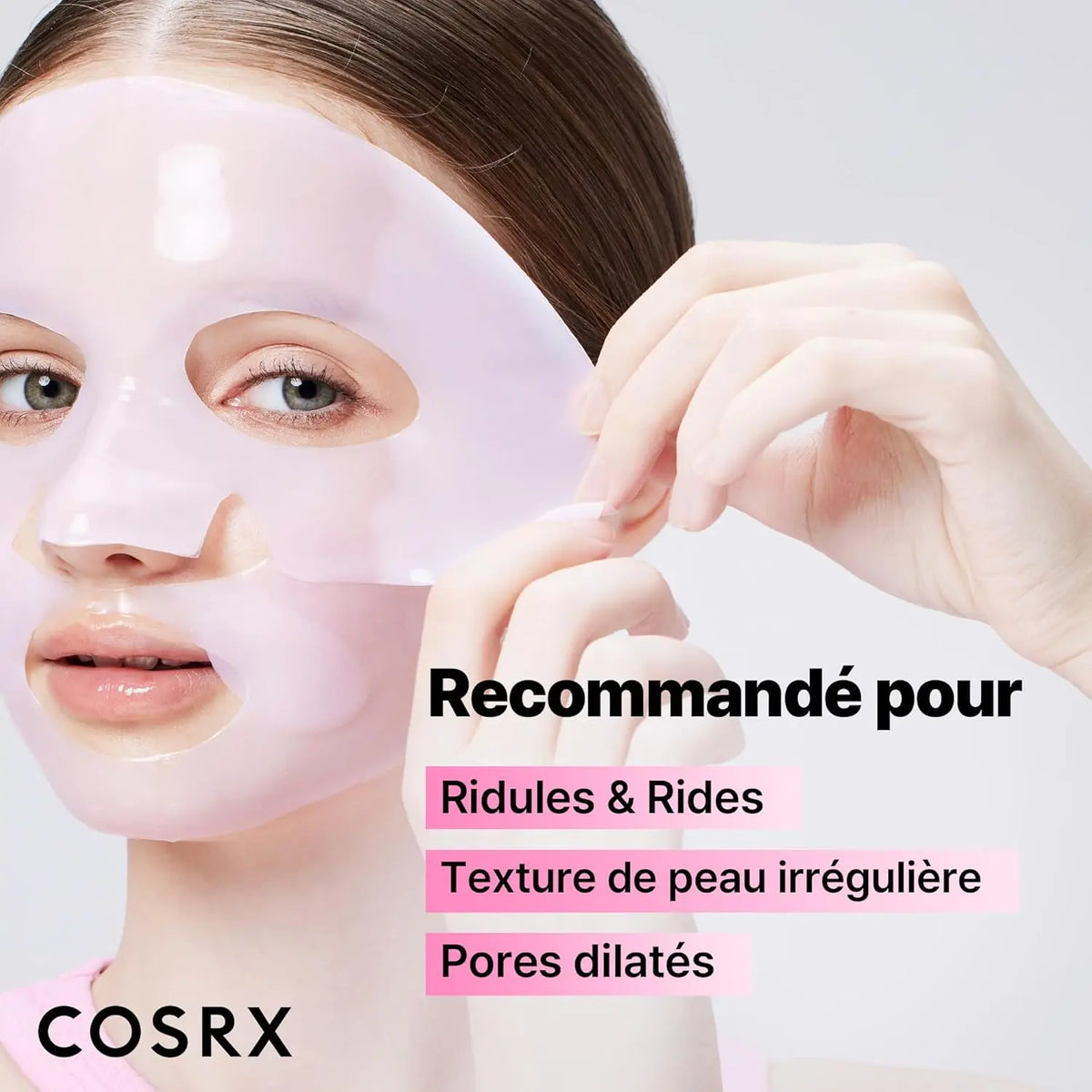 The Peptide Collagen Lifting Glow hydrogel mask CosRx