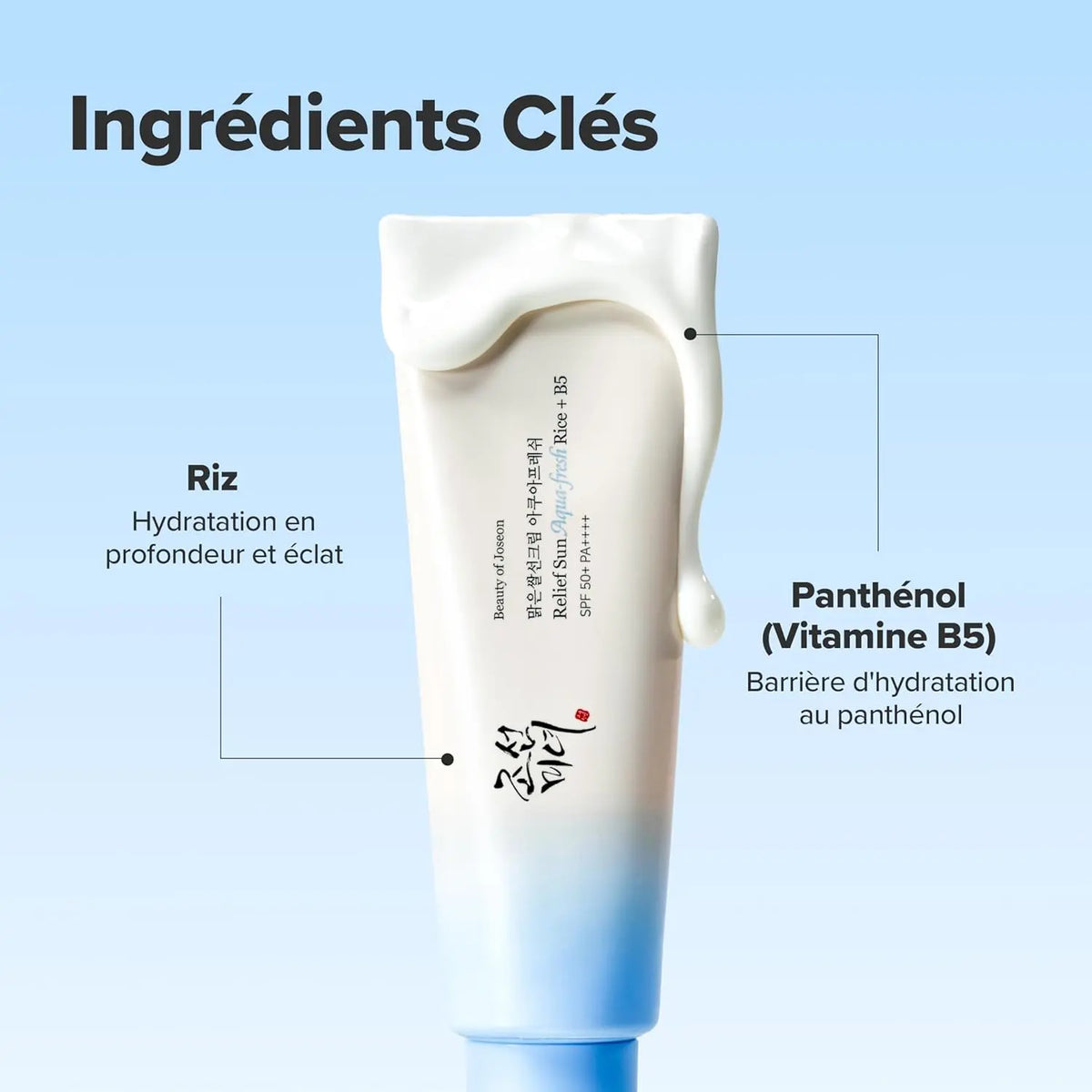 Relief Sun Aqua-fresh  Rice + B5 SPF50+ PA++++ 50ml Beauty of Joseon