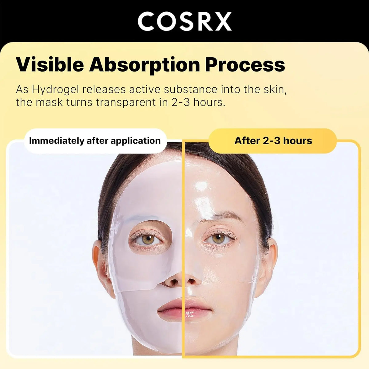 Advanced Snail Mucin Glass Glow Hydrogel Mask CosRx