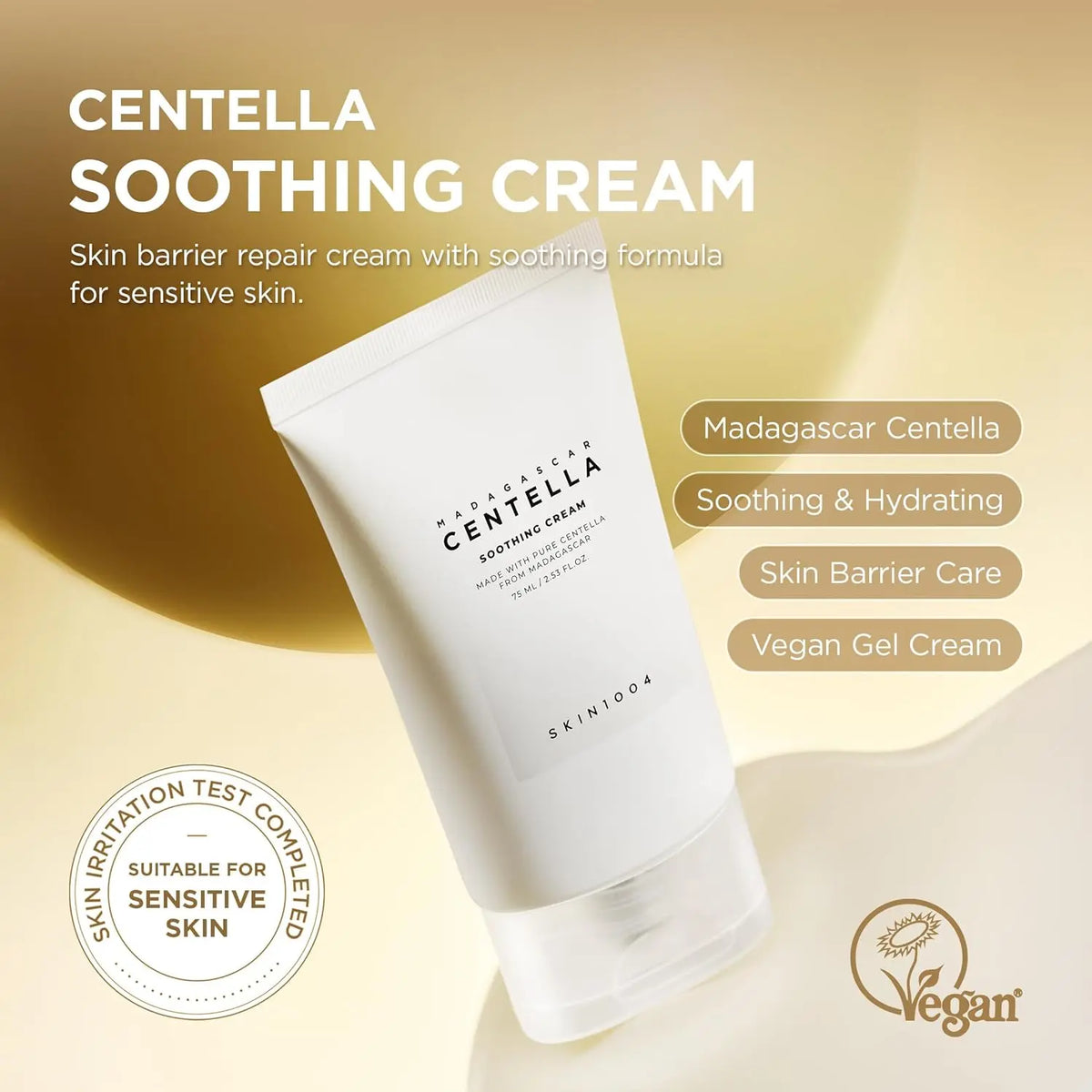 Madagascar Centella Soothing Cream 75ml SKIN1004