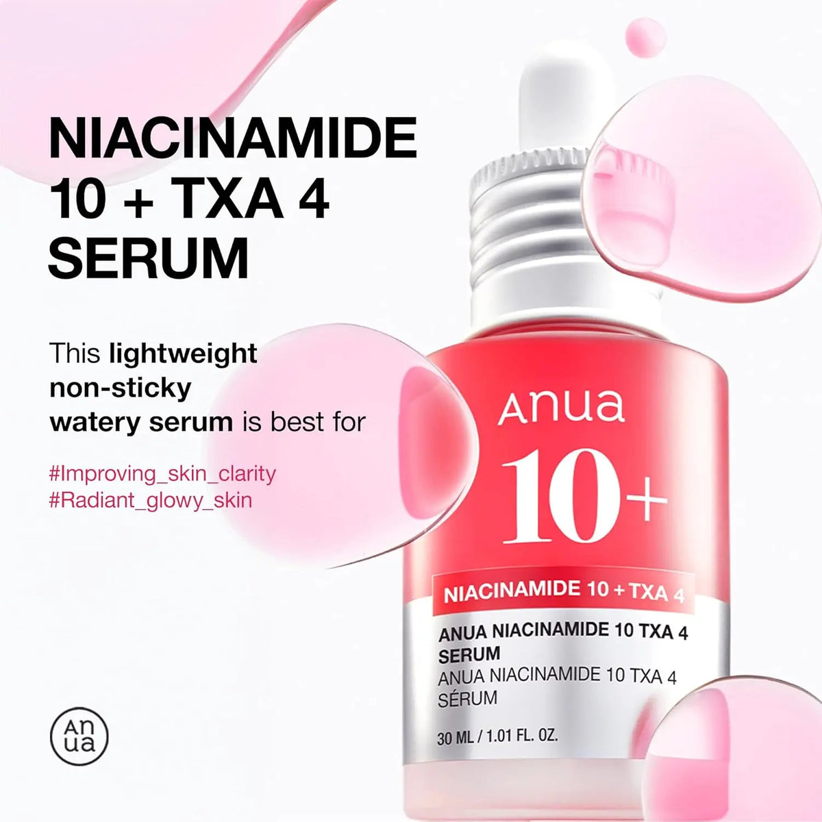 Niacinamide 10% + TXA 4% Dark Spot Correcting  30ml Anua