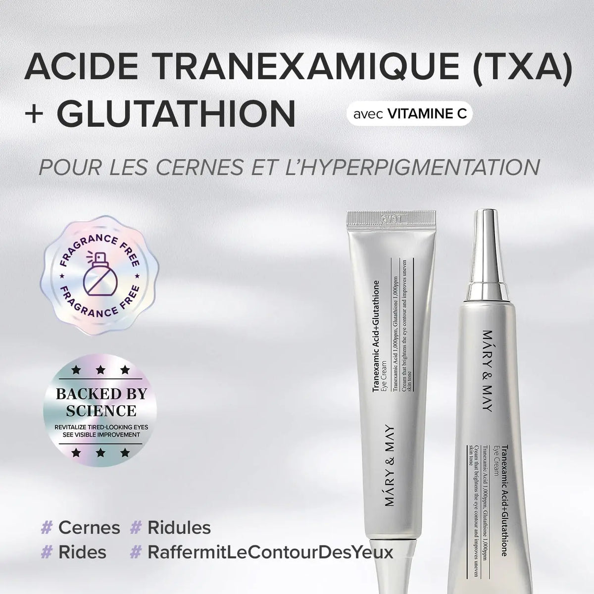 Tranexamic Acid + Glutathion Eye Cream 30ml Mary&May