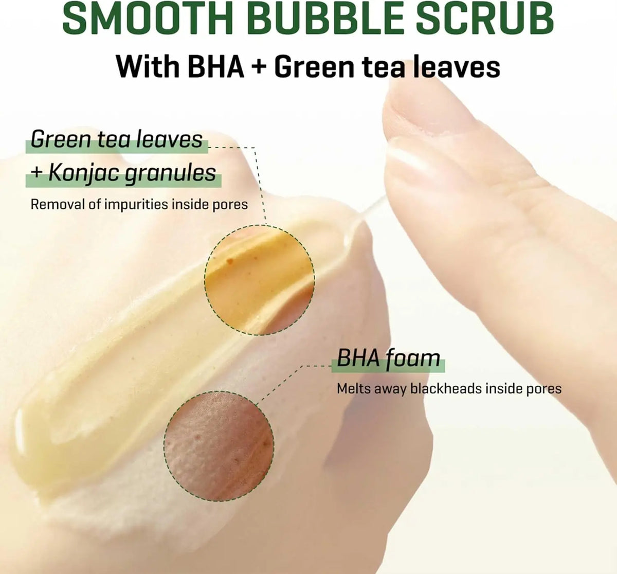 Bye Bye Blackhead 30 Days Miracle Green Tea Tox Bubble Cleanser 120g SOME BY MI