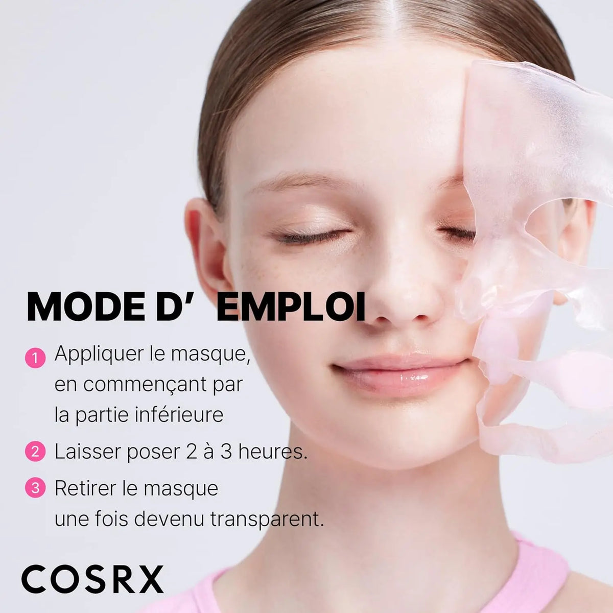 The Peptide Collagen Lifting Glow hydrogel mask CosRx