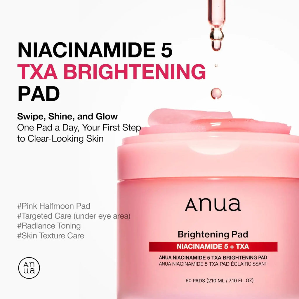 Brightening Pad niaminacide 5 + TXA (60 pads) Anua