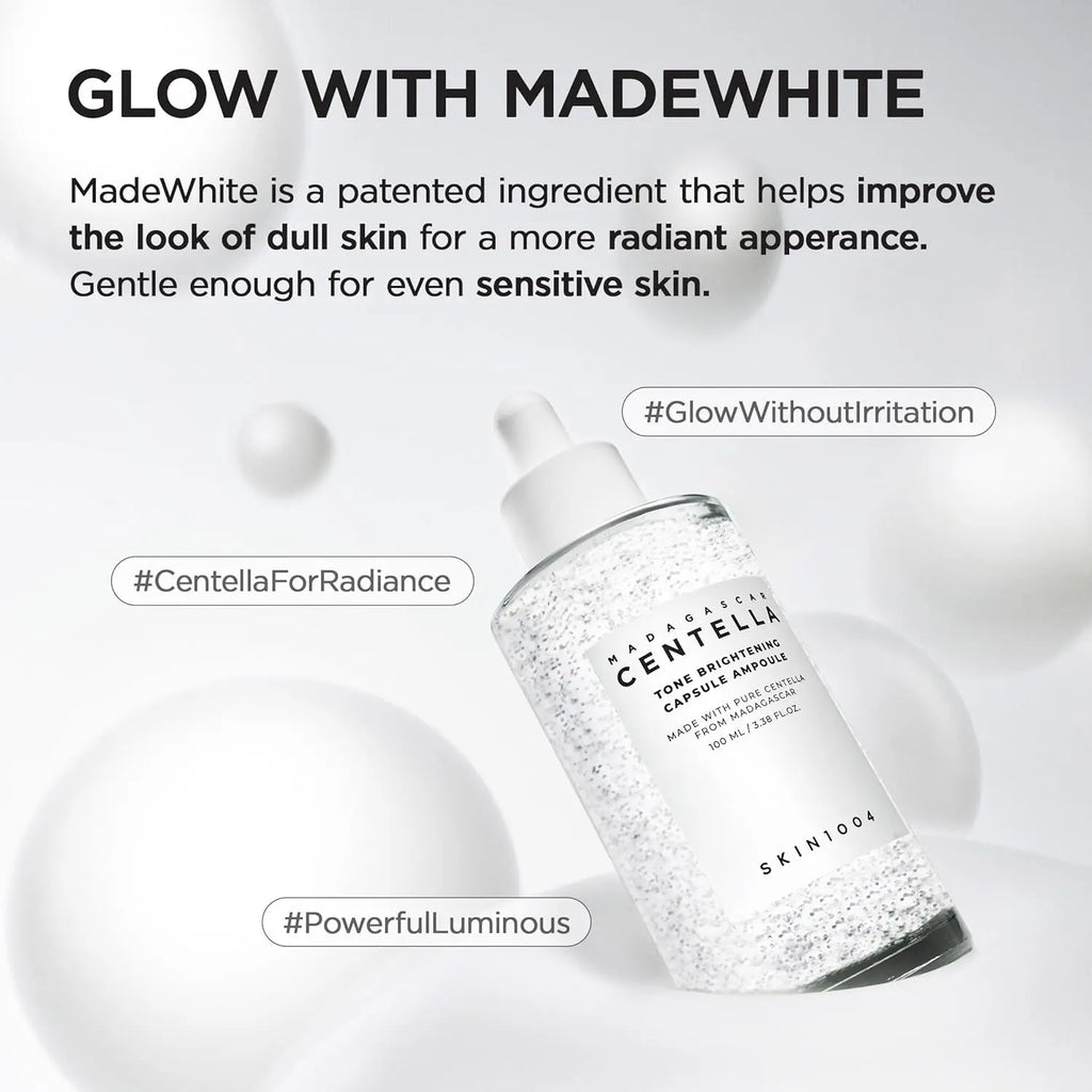 Madagascar Centella Tone Brightening Capsule Ampoule 100ml SKIN1004