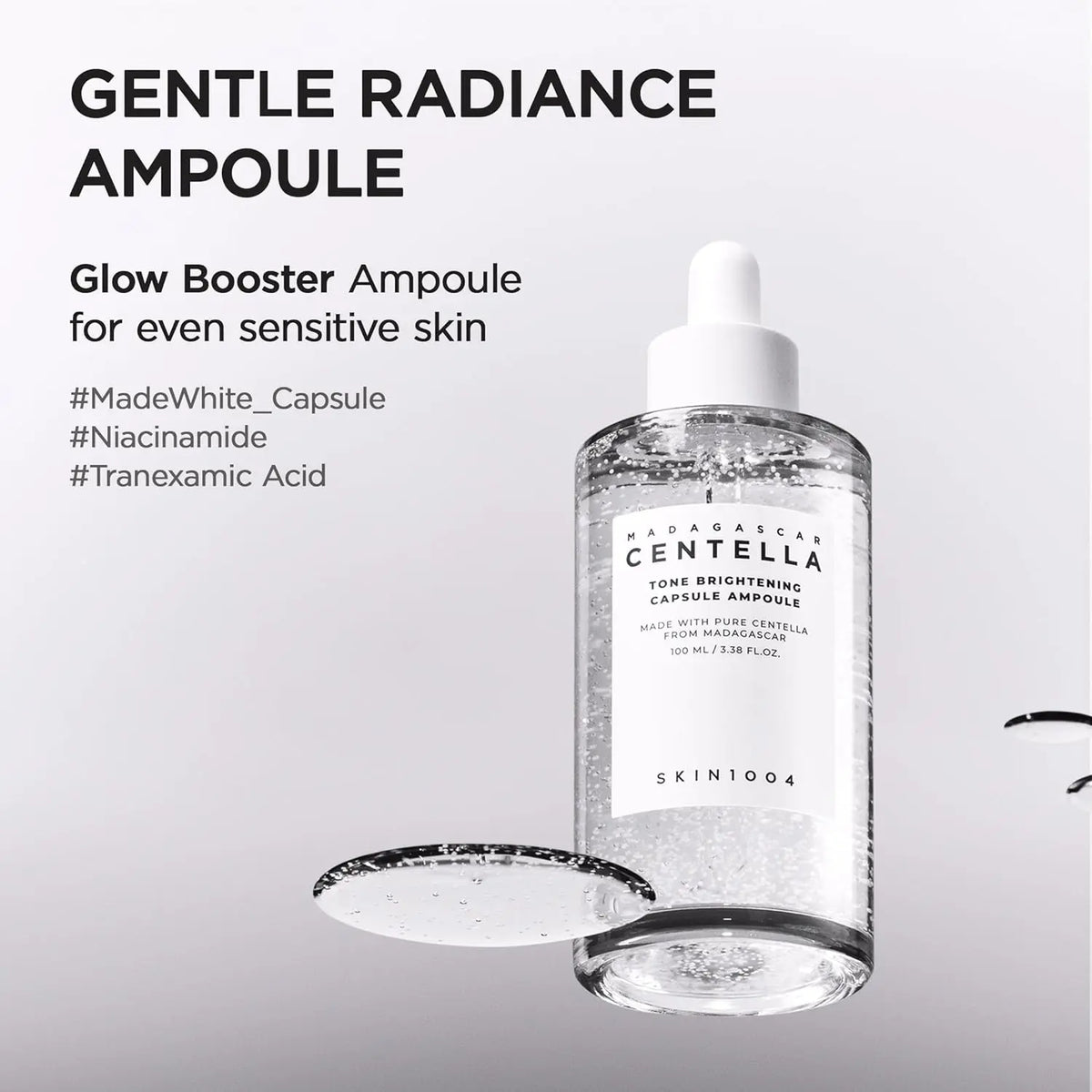 Madagascar Centella Tone Brightening Capsule Ampoule 100ml SKIN1004