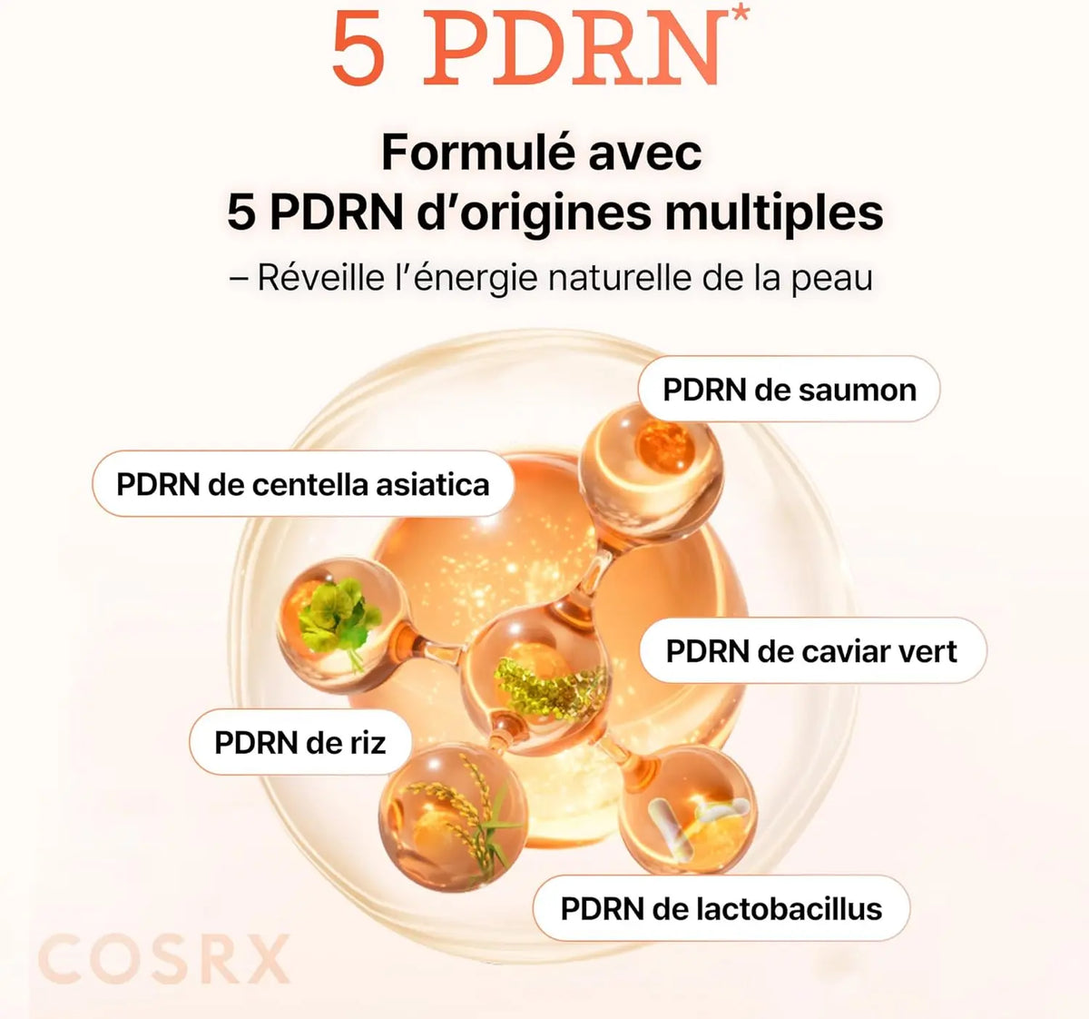 5 PDRN Hyalruronic Acid Vital Hydrating Hydrogel Mask CosRx