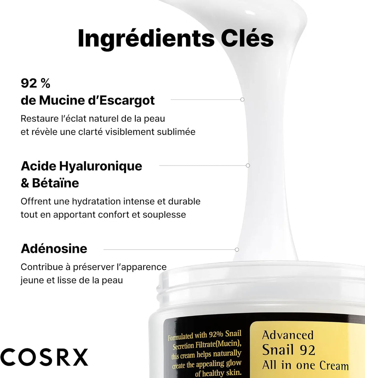 Advanced Snail 92% All In One Cream 100 ml CosRx