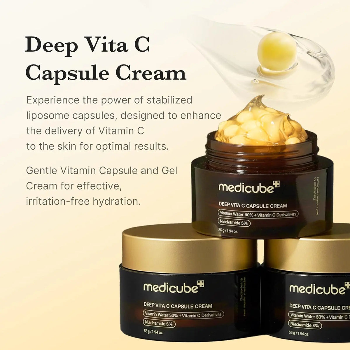 Deep vita C Capsule Cream 55g Medicube