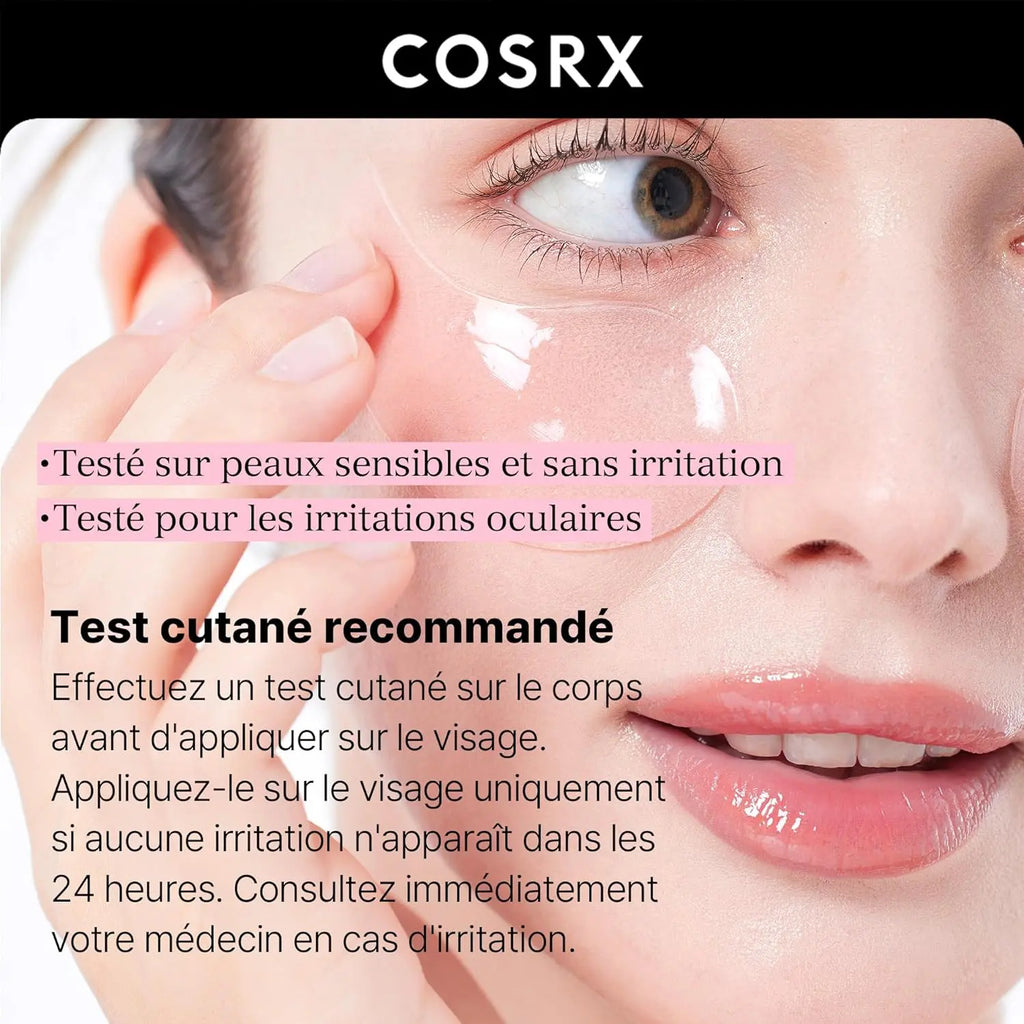 Peptide Collagen Hydrogel Eye Patch (pack de 60 patchs) CosRx