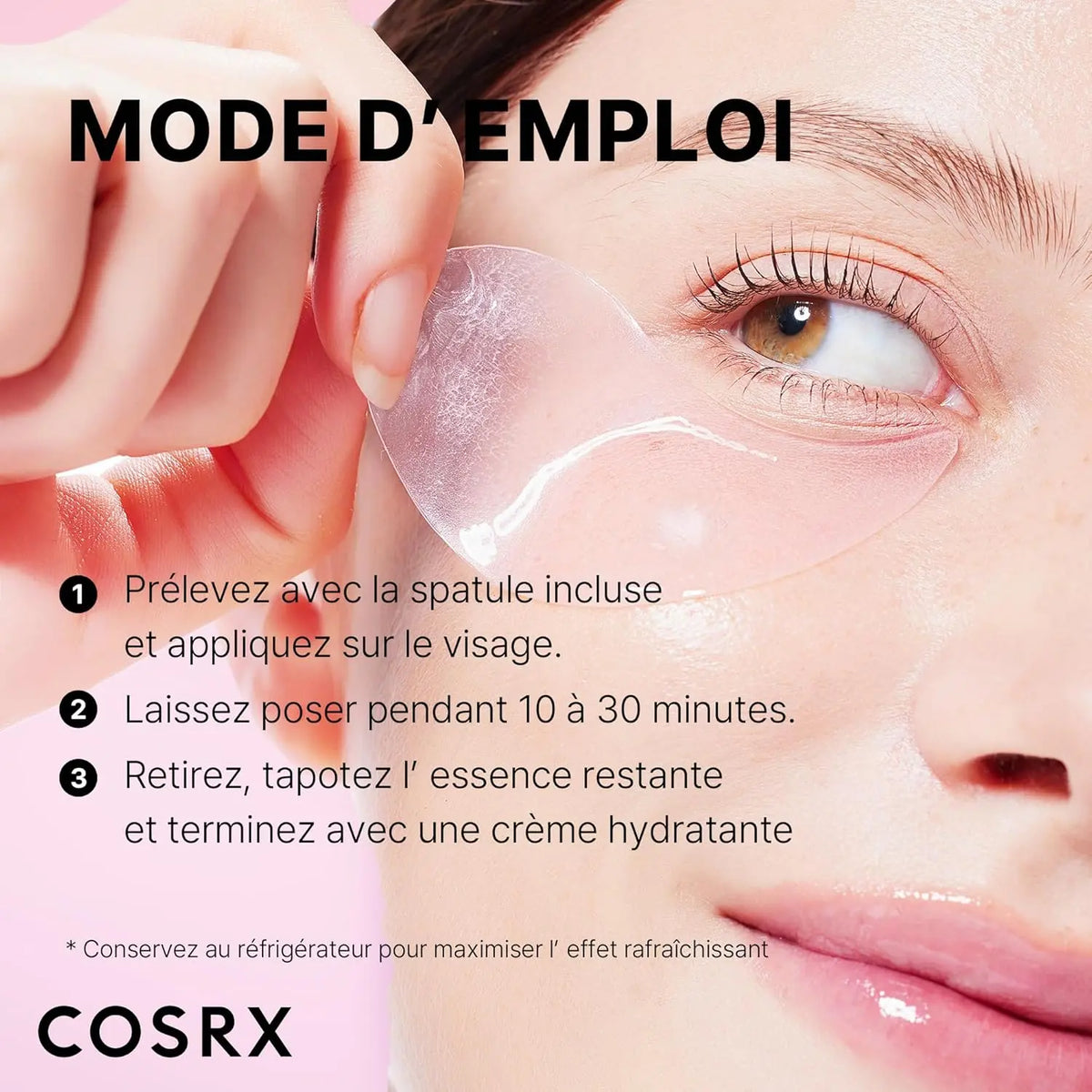Peptide Collagen Hydrogel Eye Patch (pack de 60 patchs) CosRx