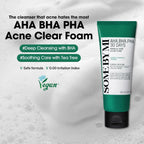 AHA BHA PHA 30 Days Miracle Acne Clear Foam 100ml SOME BY MI