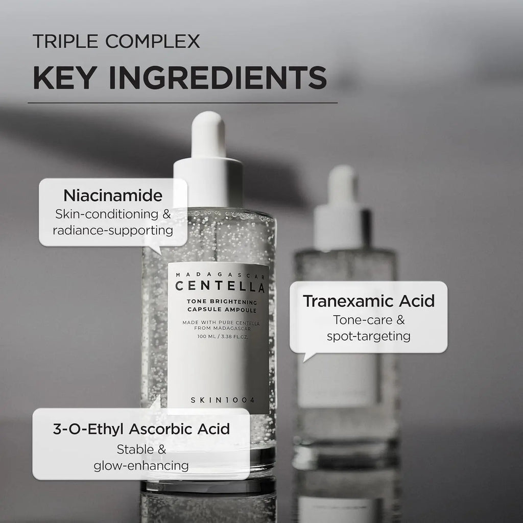 Madagascar Centella Tone Brightening Capsule Ampoule 100ml SKIN1004