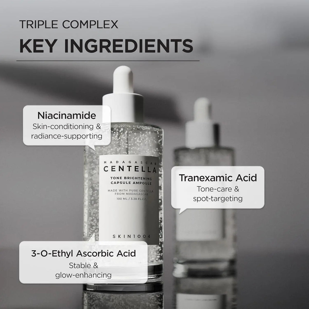 Madagascar Centella Tone Brightening Capsule Ampoule 100ml SKIN1004