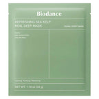 Masque hydrogel apaisant Biodance Refreshing Sea Kelp Real Deep Mask