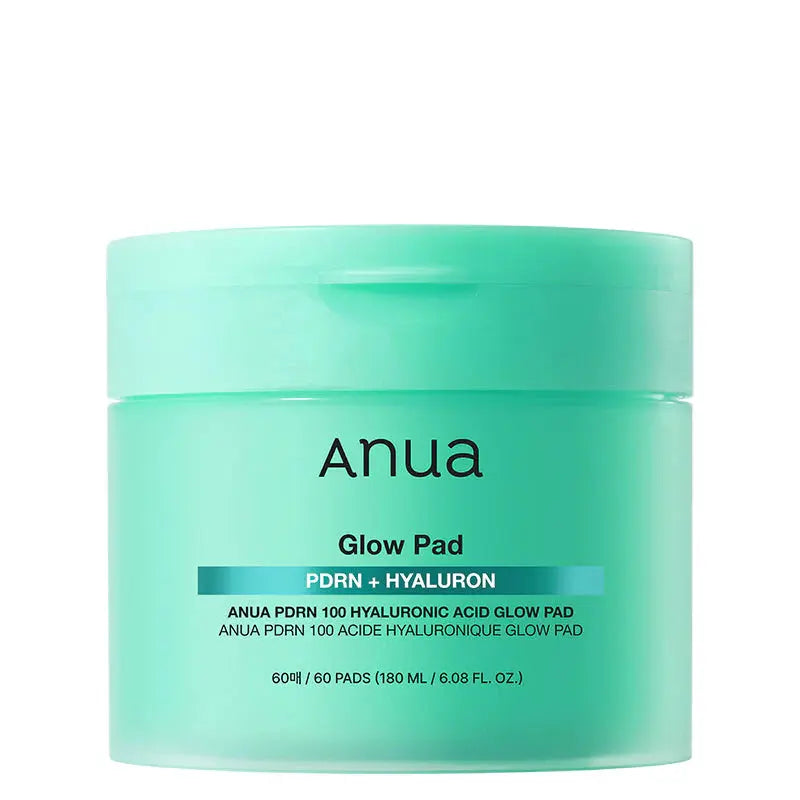 Pads Anua Glow au PDRN et à l'acide hyaluronique, 60 pads