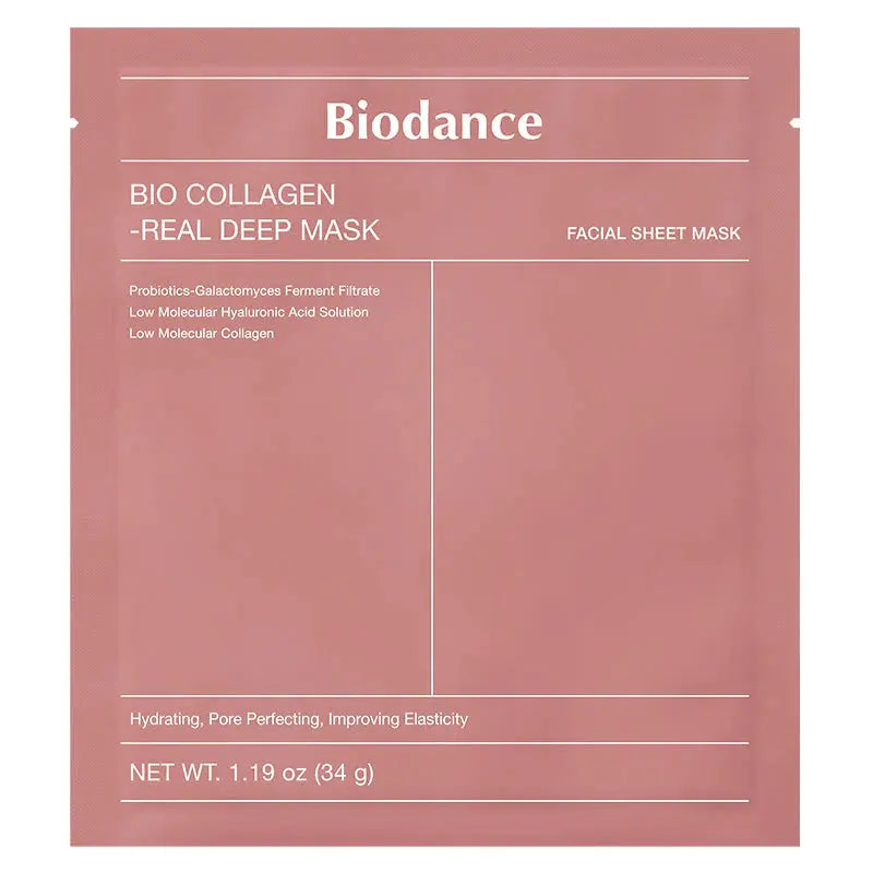 Masque hydrogel Biodance Bio-Collagen Real Deep Mask au bio-collagène